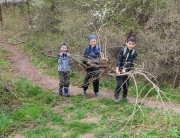 Brigáda s Centrom voľného času a krúžkom Rybička